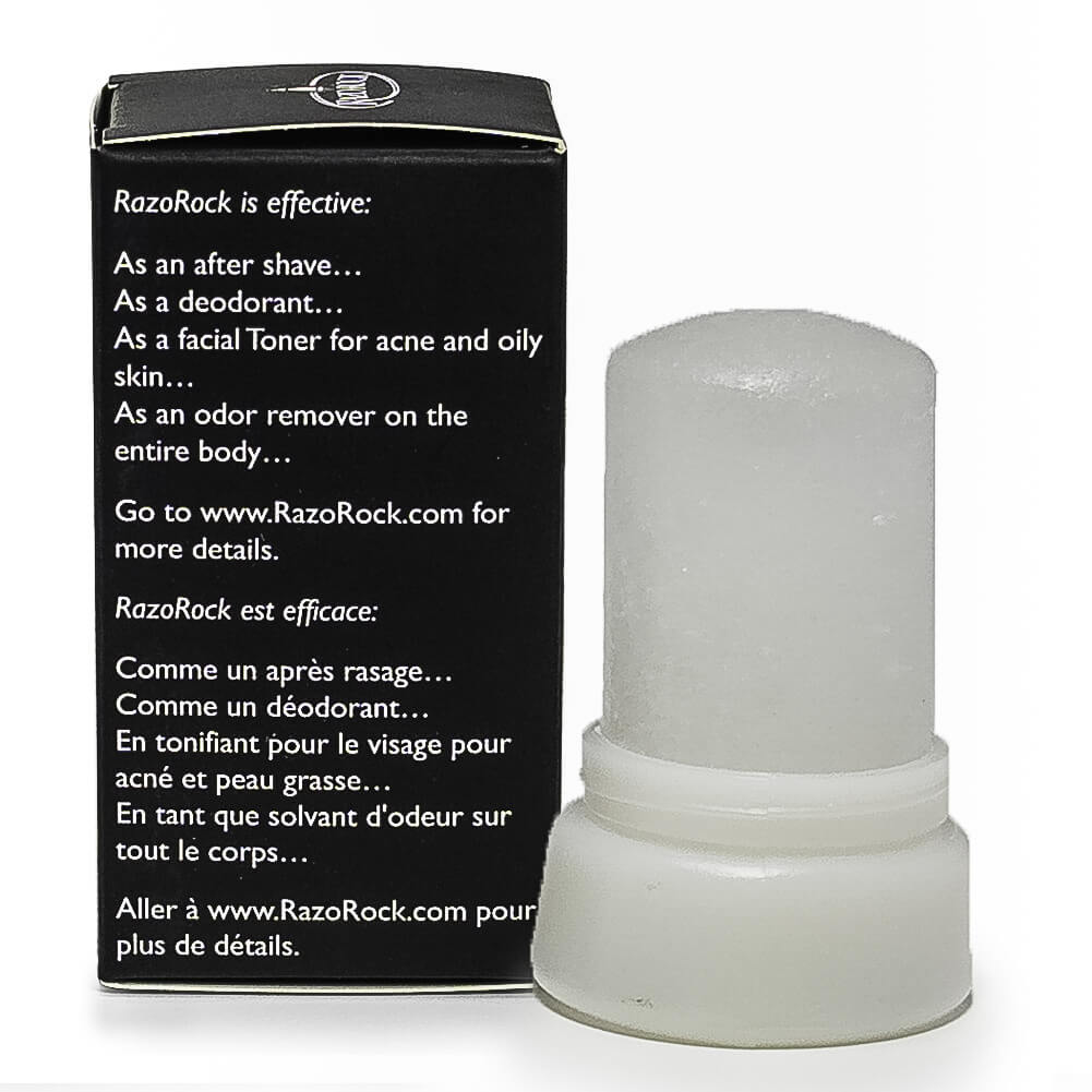 RazoRock Alum Stick 60 g After Shave Stick Natural Healing and T